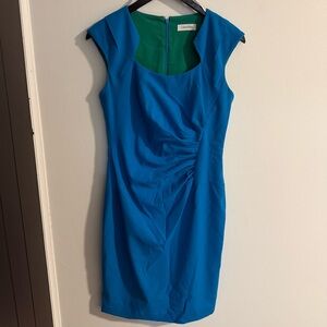 Calvin Klein Vibrant Blue Mini Dress